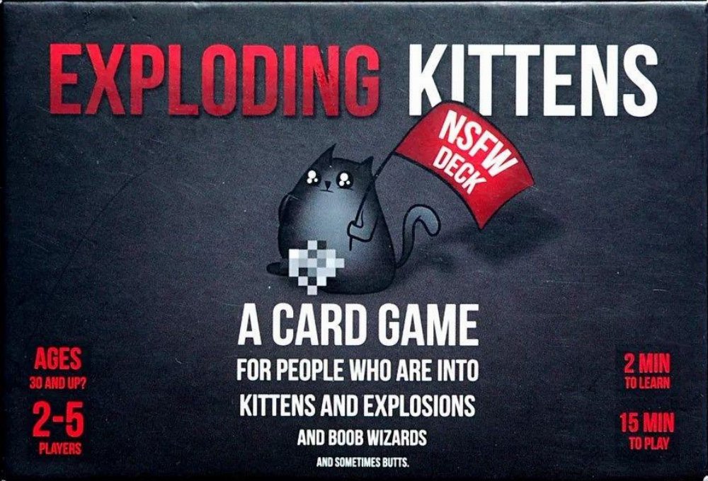 Επιτραπέζιο Παιχνίδι Exploding Kittens: NSFW Deck