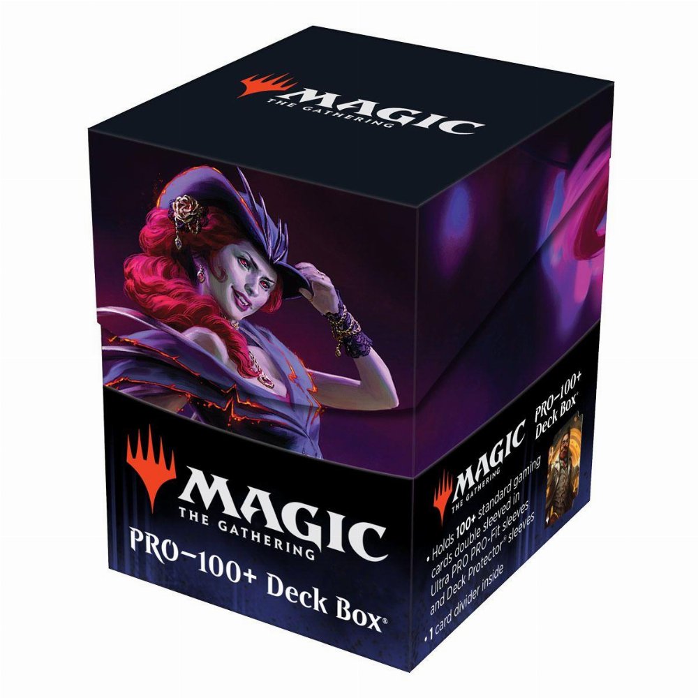 Ultra Pro 100+ Deck Box – Outlaws of Thunder Junction (Olivia, Opulent Outlaw)