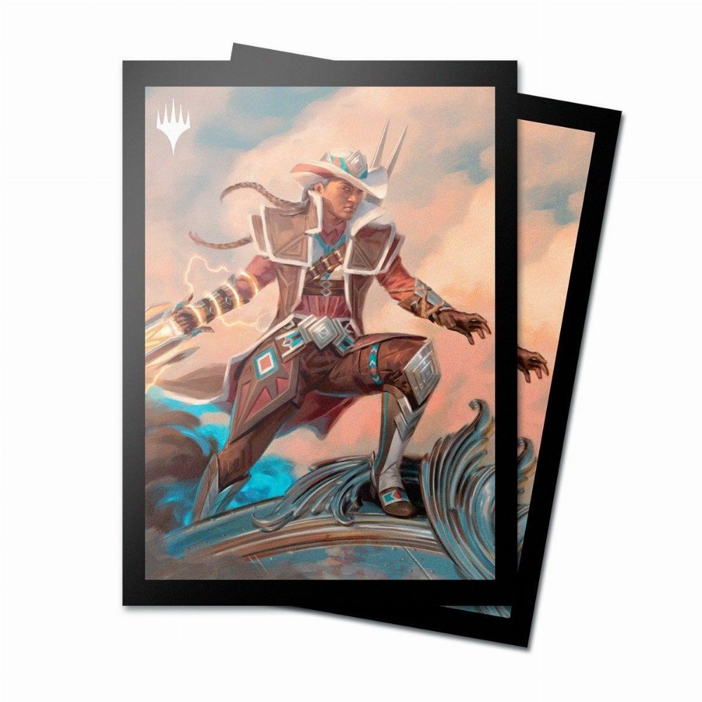 Ultra Pro Card Sleeves Standard Size 100ct – Outlaws of Thunder Junction (Annie Flash, The Veteran)