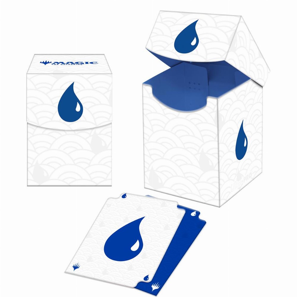 Ultra Pro 100+ Deck Box – Mana 8 Island