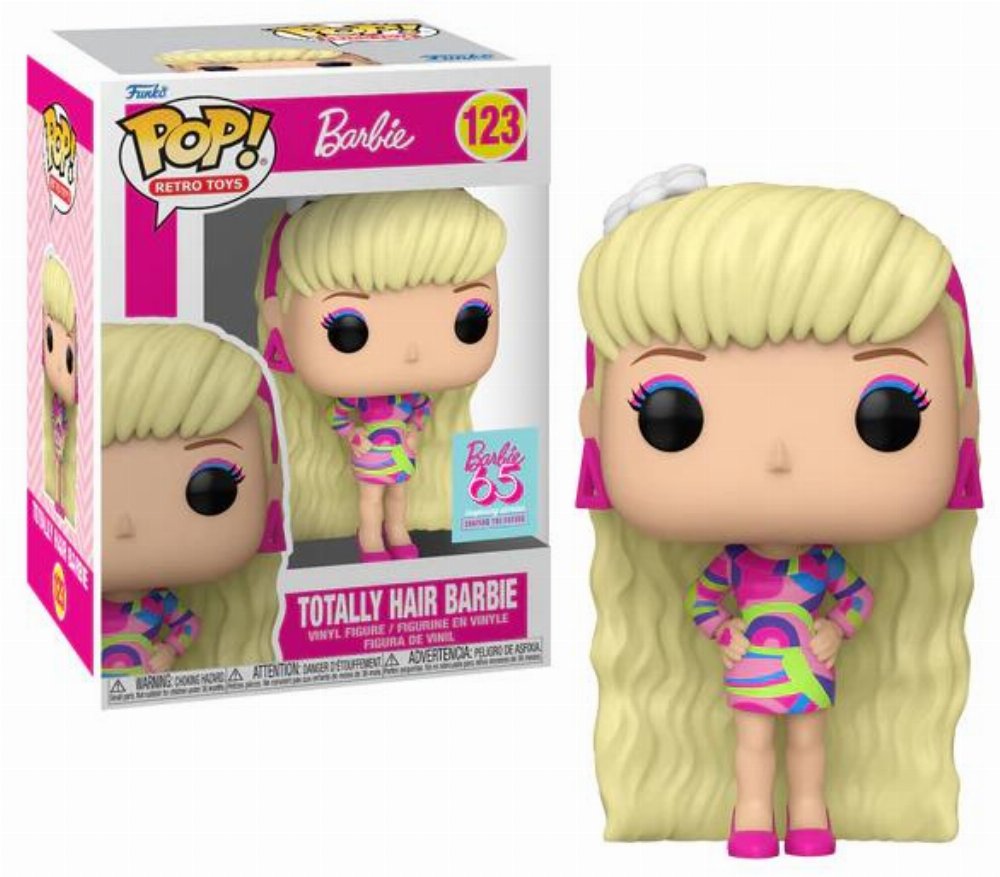 Φιγούρα Funko POP! Retro Toys: Barbie – Totally Hair Barbie #123