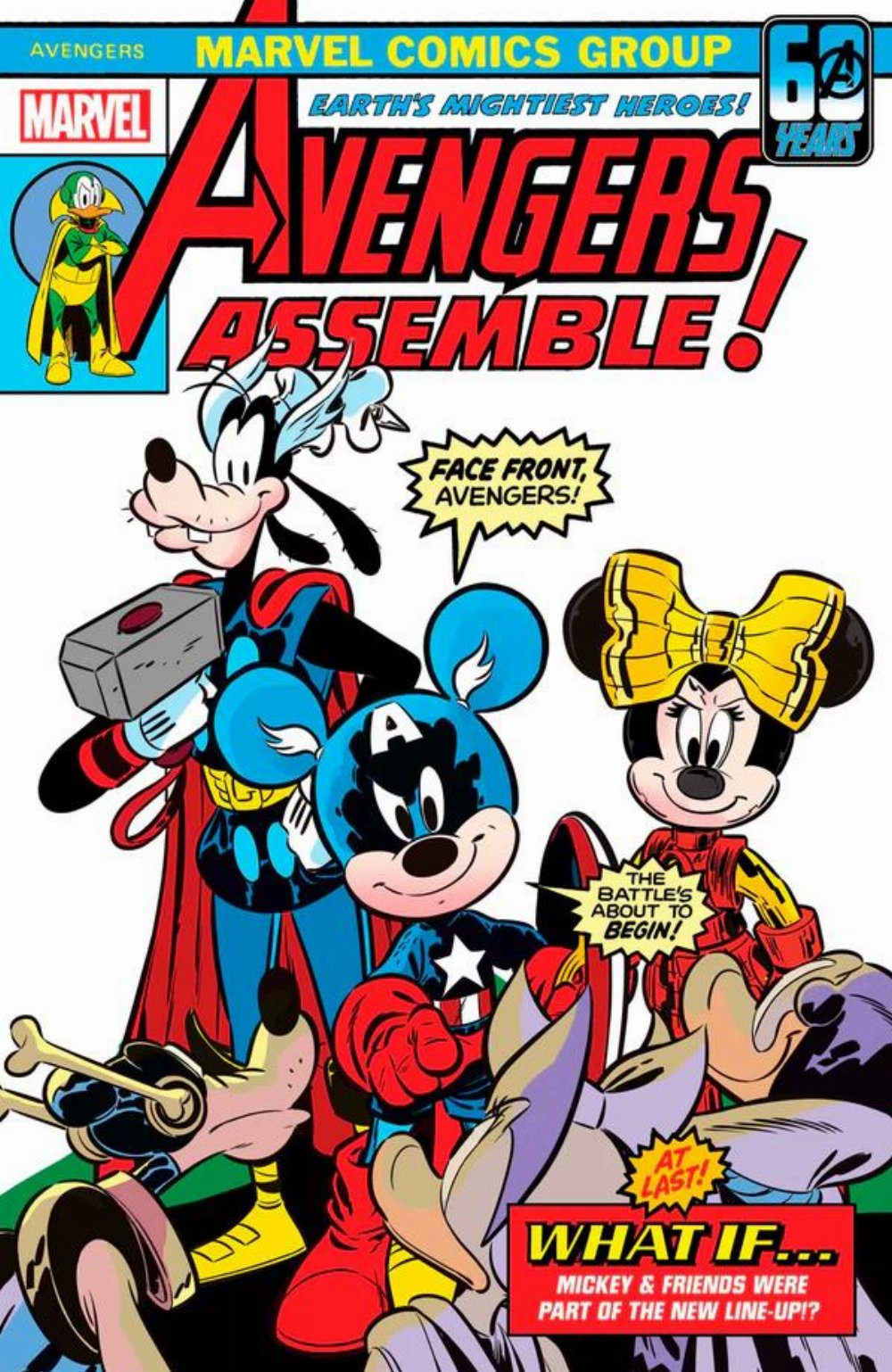 Τεύχος Κόμικ The Amazing Spider-Man #53 Bigarella Disney What If Variant Cover