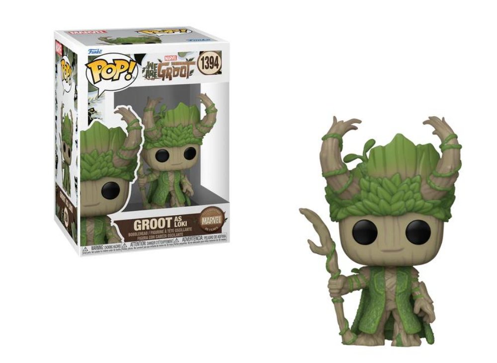 Φιγούρα Funko POP! Marvel: We Are Groot – Groot as Loki #1394