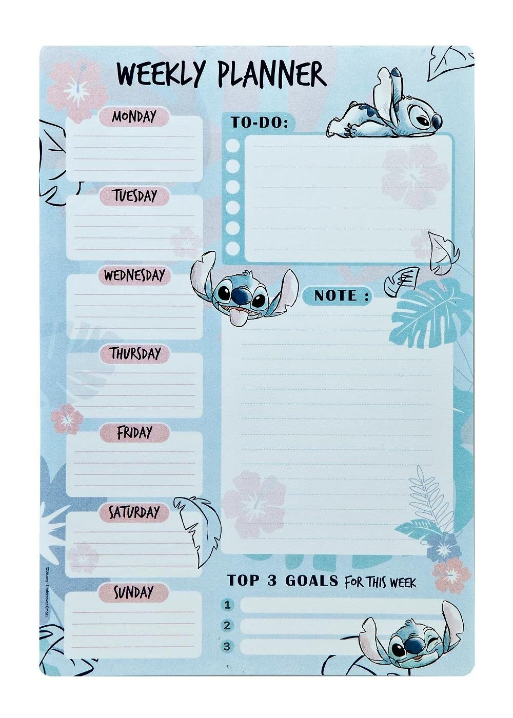 Disney: Lilo & Stitch – Watercolor Planner Γραφείου