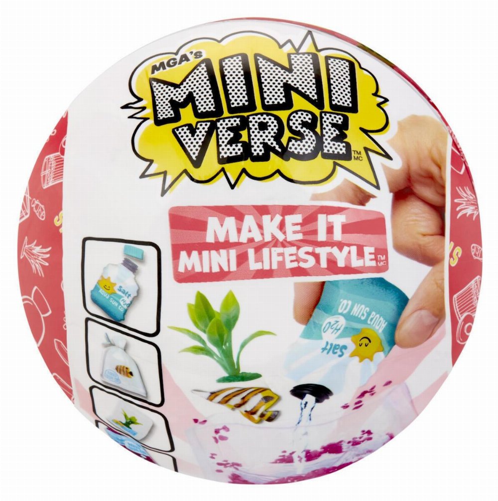 MGA Miniverse Food – Make it Mini Lifestyle Series 1 Φιγούρα (Τυχαίο Περιεχόμενο)