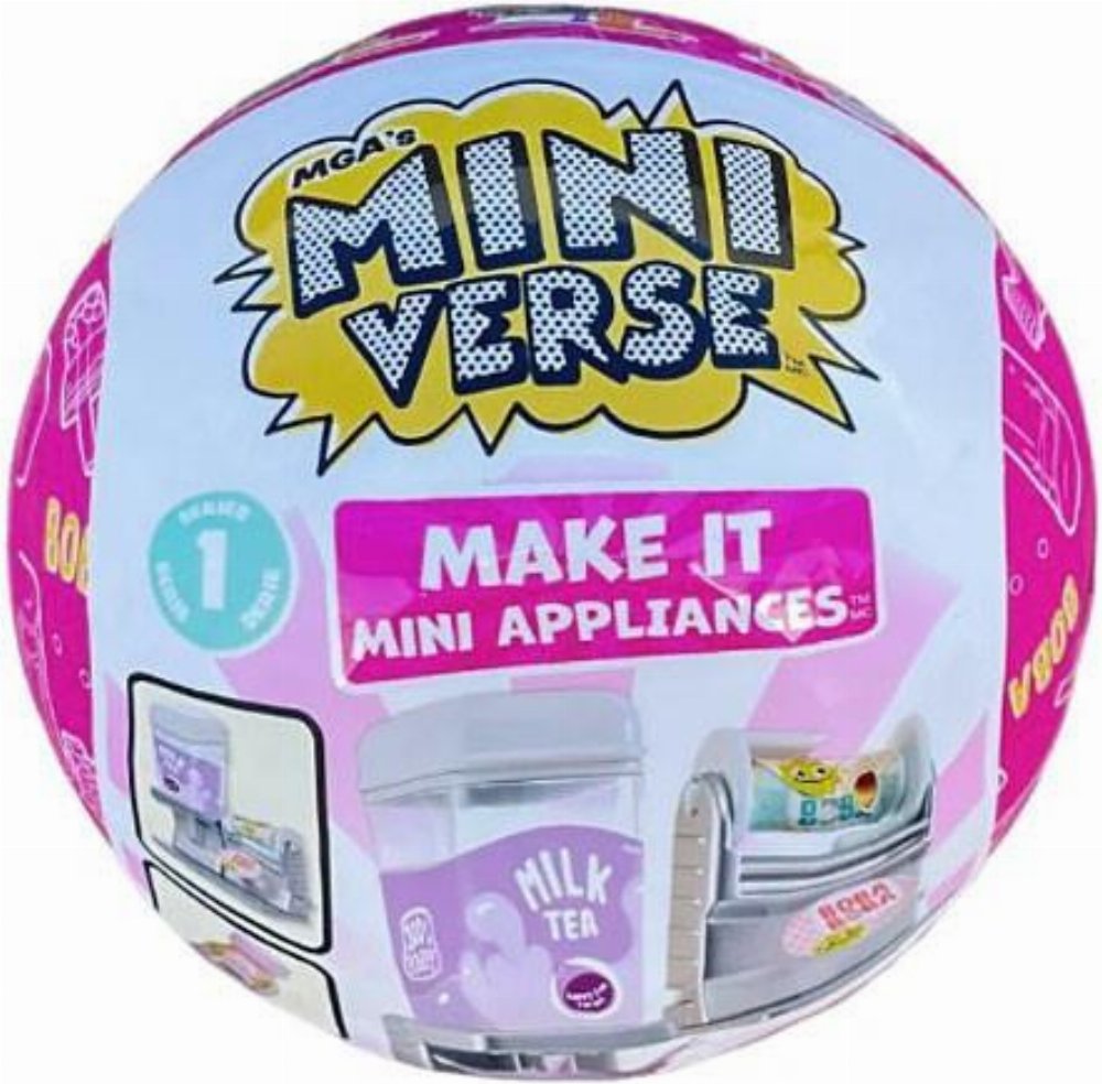 MGA Miniverse Food – Make it Mini Appliances Seris 1 Φιγούρα (Τυχαίο Περιεχόμενο)