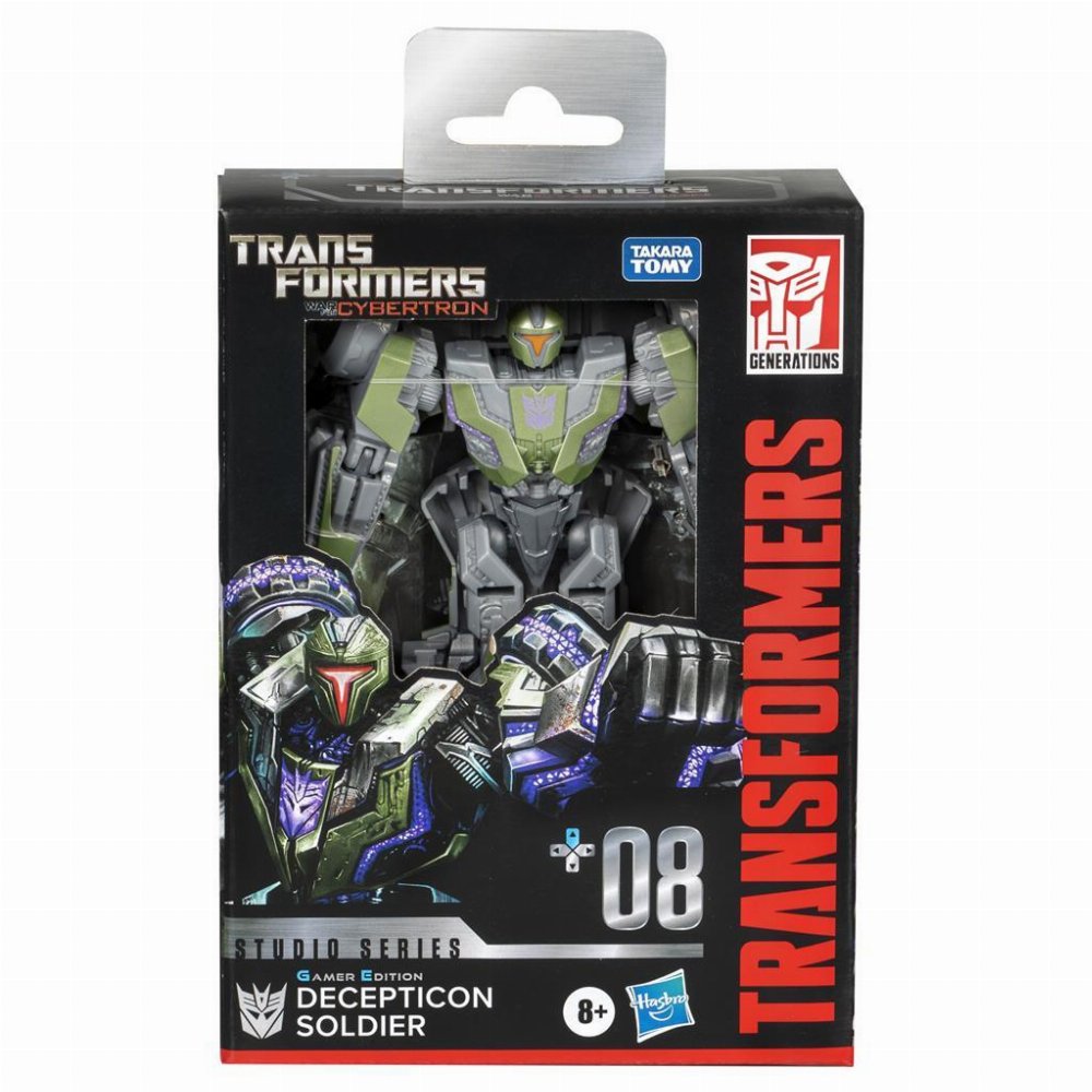 Transformers: Deluxe Class – Decepticon Soldier #08 Φιγούρα Δράσης (14cm)