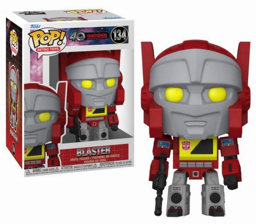 Φιγούρα Funko POP! Retro Toys: Transformers – Blaster #134