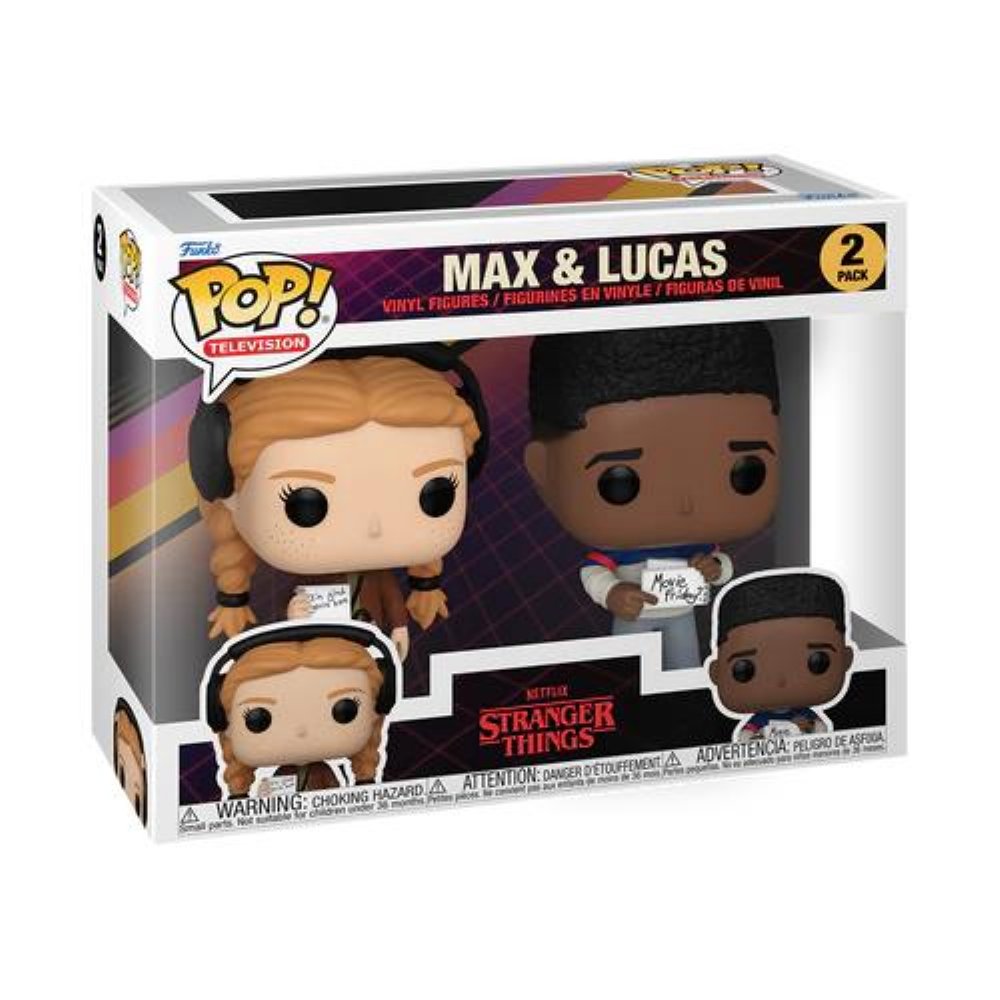 Φιγούρες Funko POP! Stranger Things – Max & Lucas 2-Pack