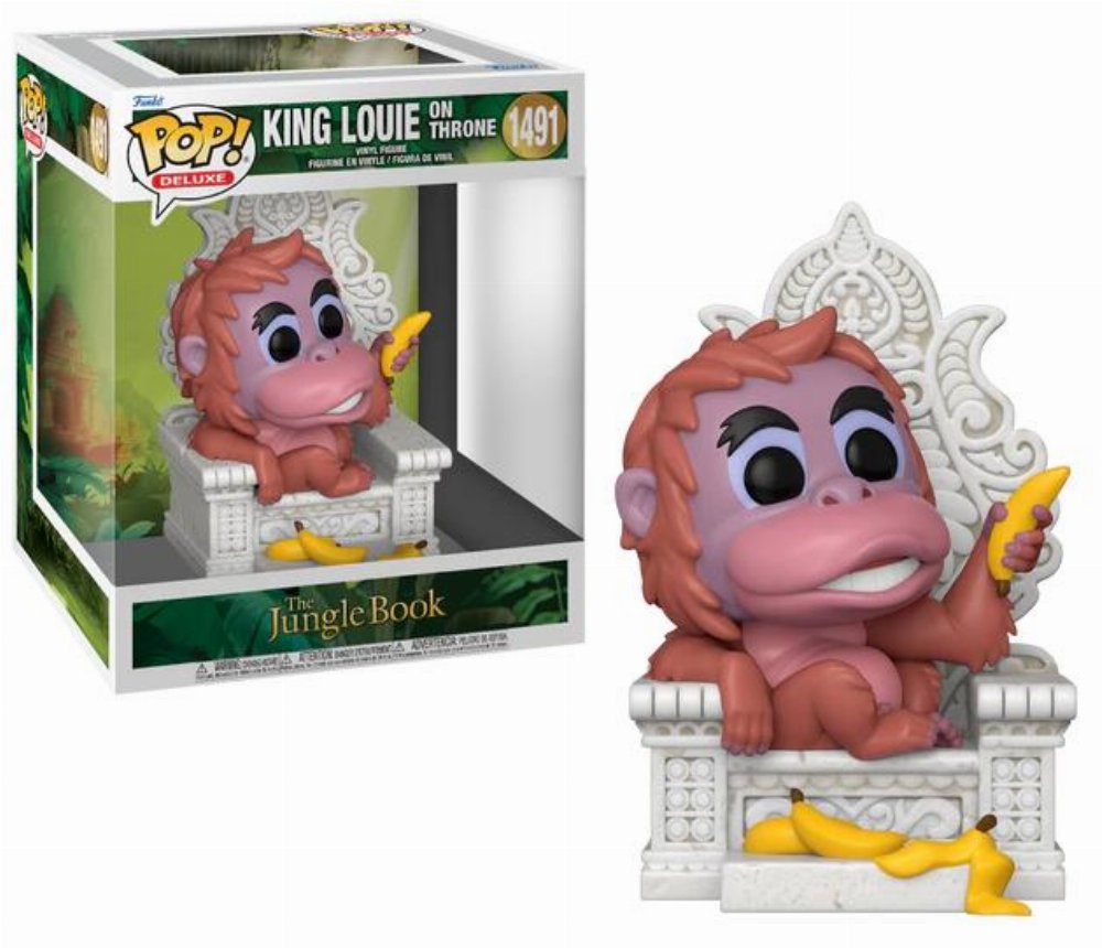 Φιγούρα Funko POP! Deluxe: Disney The Jungle Book – King Louie on Throne #1491