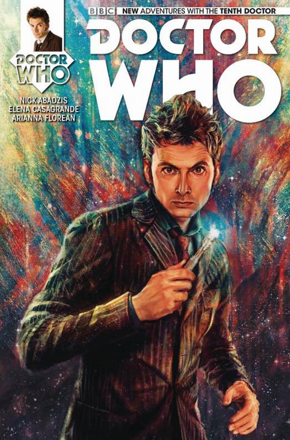Τεύχος Κόμικ Doctor Who: The 10th Doctor #1 Facsimile Edition Foil Cover B