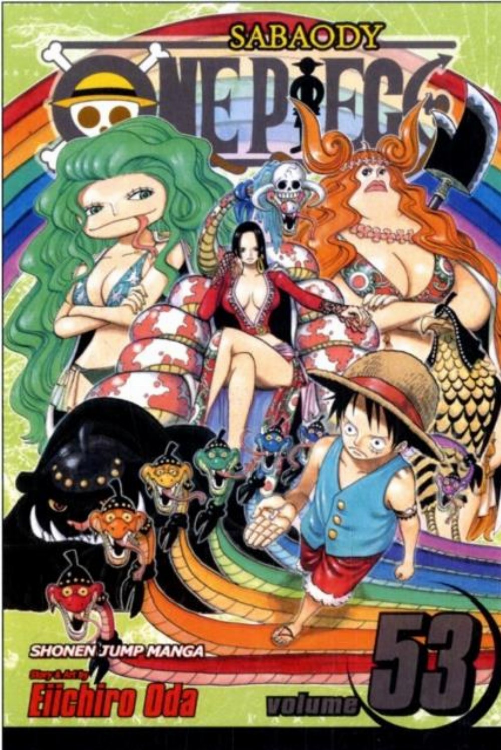 Τόμος Manga One Piece Vol. 53 (New Printing)