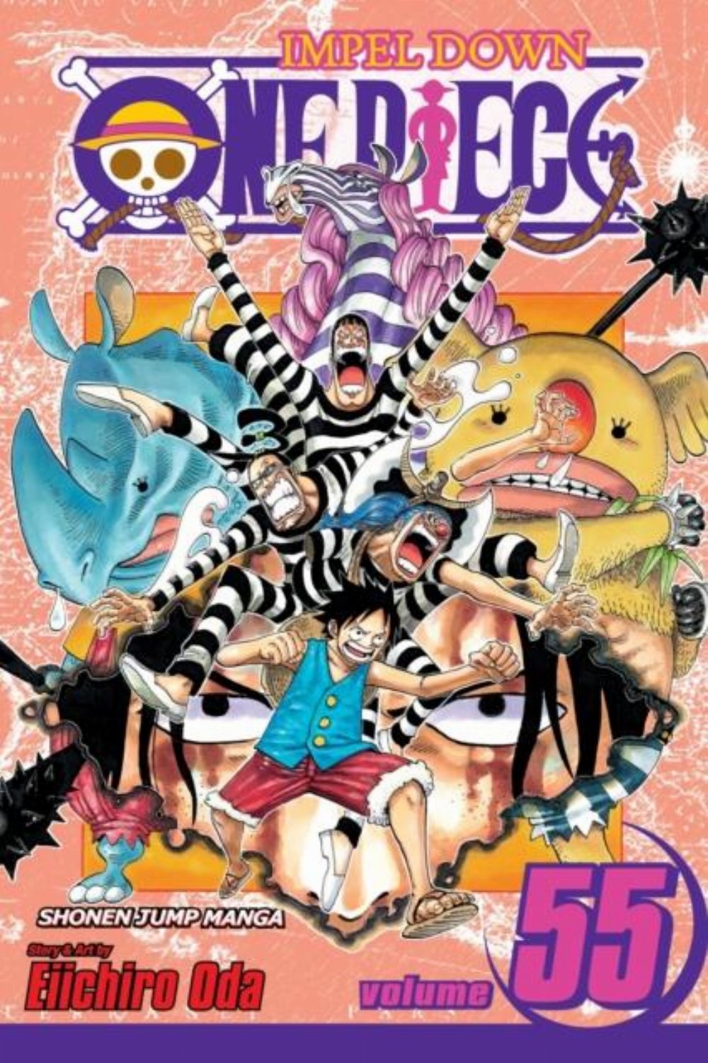 Τόμος Manga One Piece Vol. 55 (New Printing)