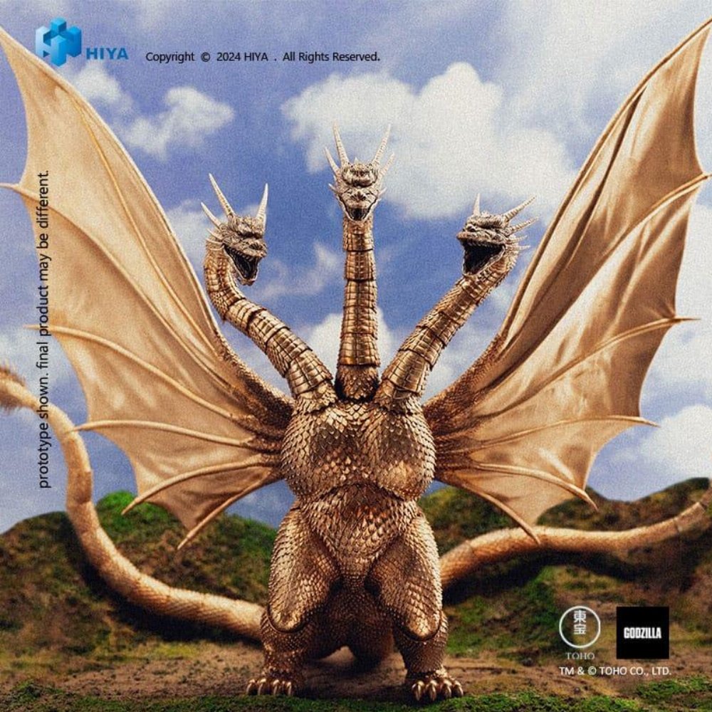 Godzilla: Exquisite Basic – Godzilla vs King Ghidorah King Ghidorah Φιγούρα Δράσης (25cm)