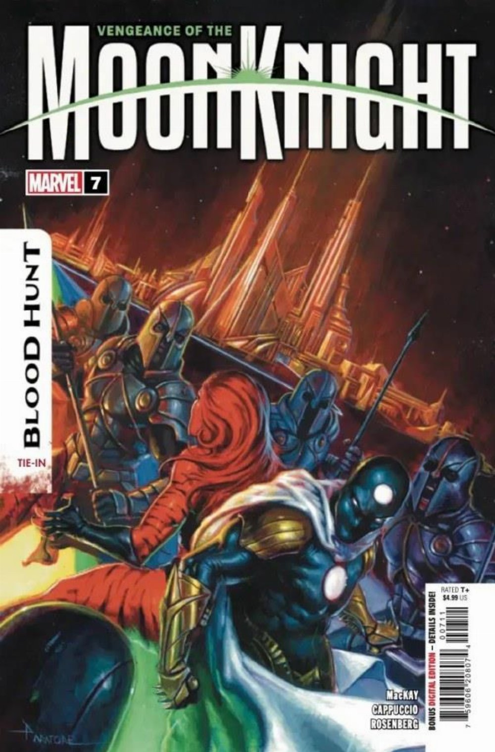 Τεύχος Κόμικ Vengeance Of The Moon Knight #7