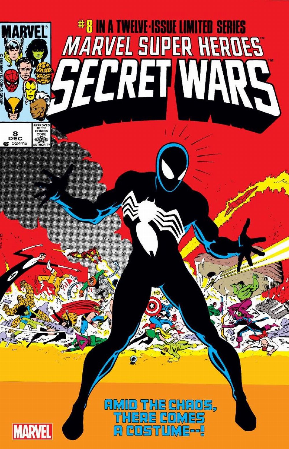 Τεύχος Κόμικ Marvel Super Heroes: Secret Wars #8 Facsimile Edition