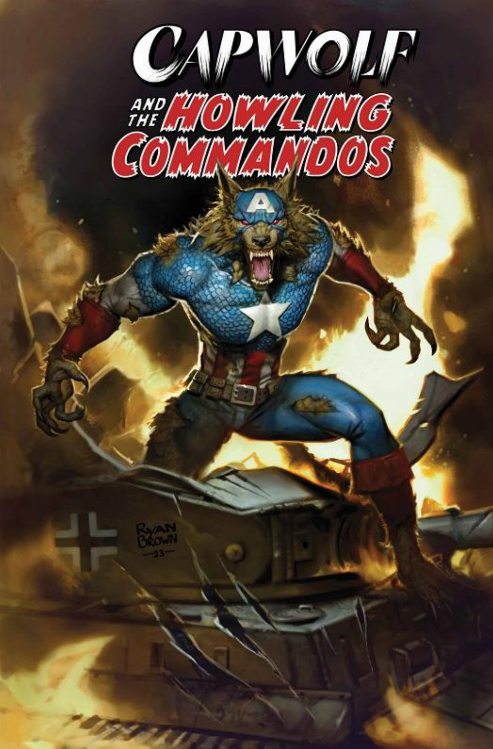 Εικονογραφημένος Τόμος Capwolf And The Howling Commandos