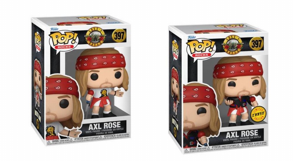 Φιγούρες Funko POP! Bundle of 2: Rocks Music Guns N Roses – Axl Rose #397 & Chase