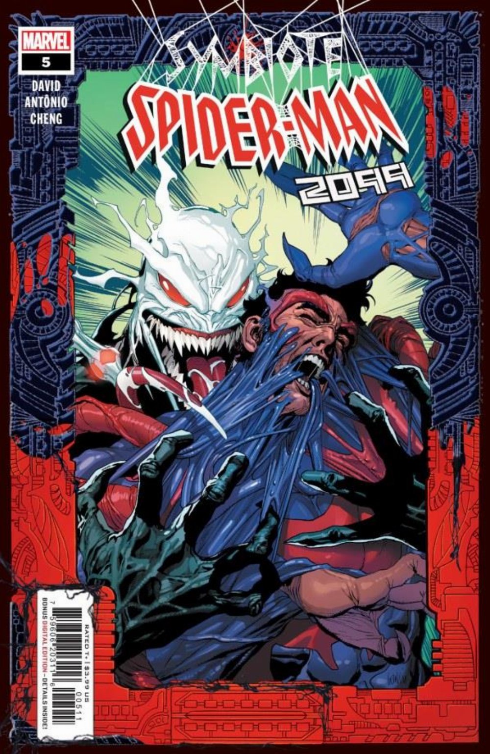 Τεύχος Κόμικ Symbiote Spider-Man 2099 #5 (OF 5)