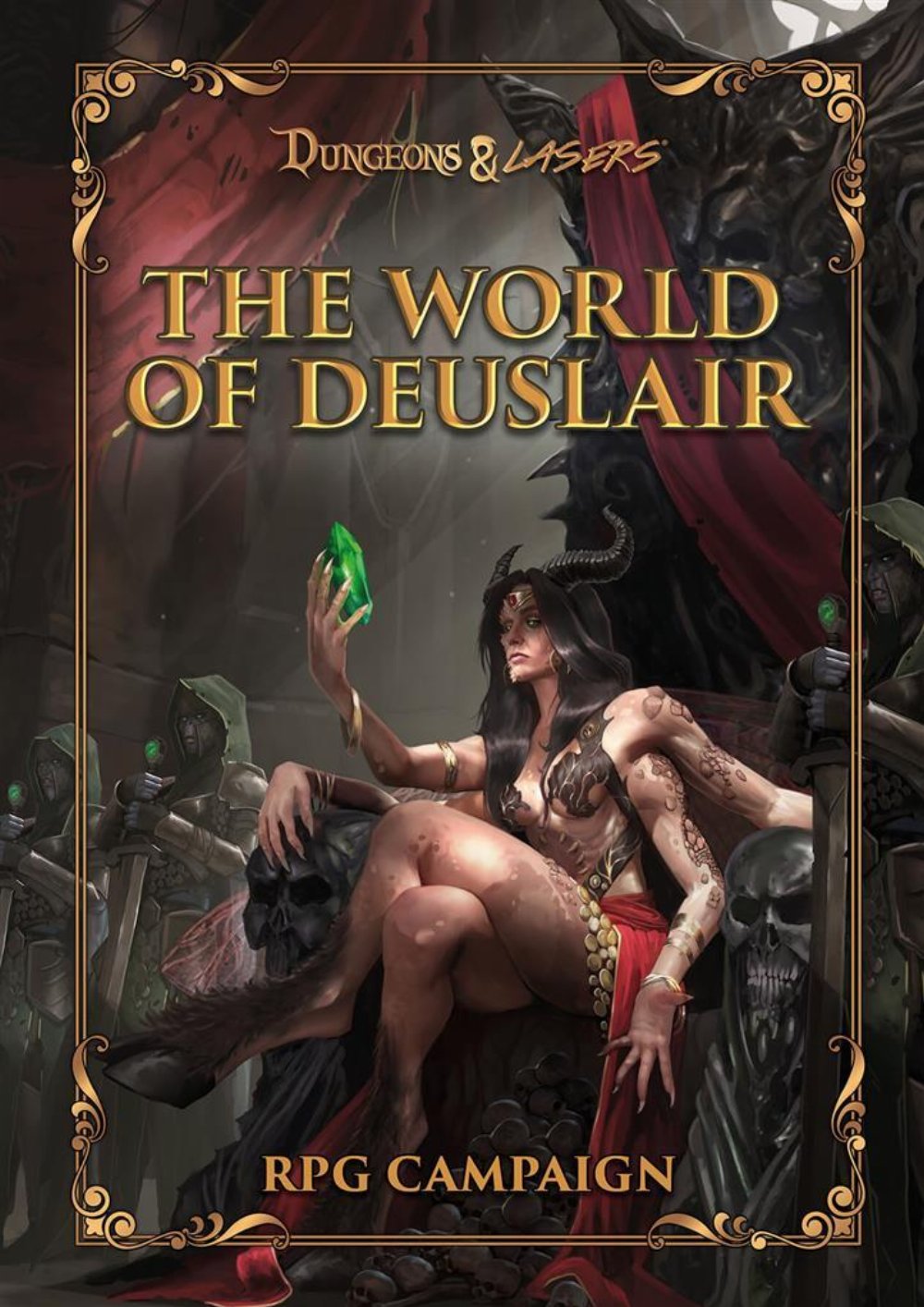 Dungeons & Lasers RPG – The World of Deuslair Campaign Book (5e Compatible)