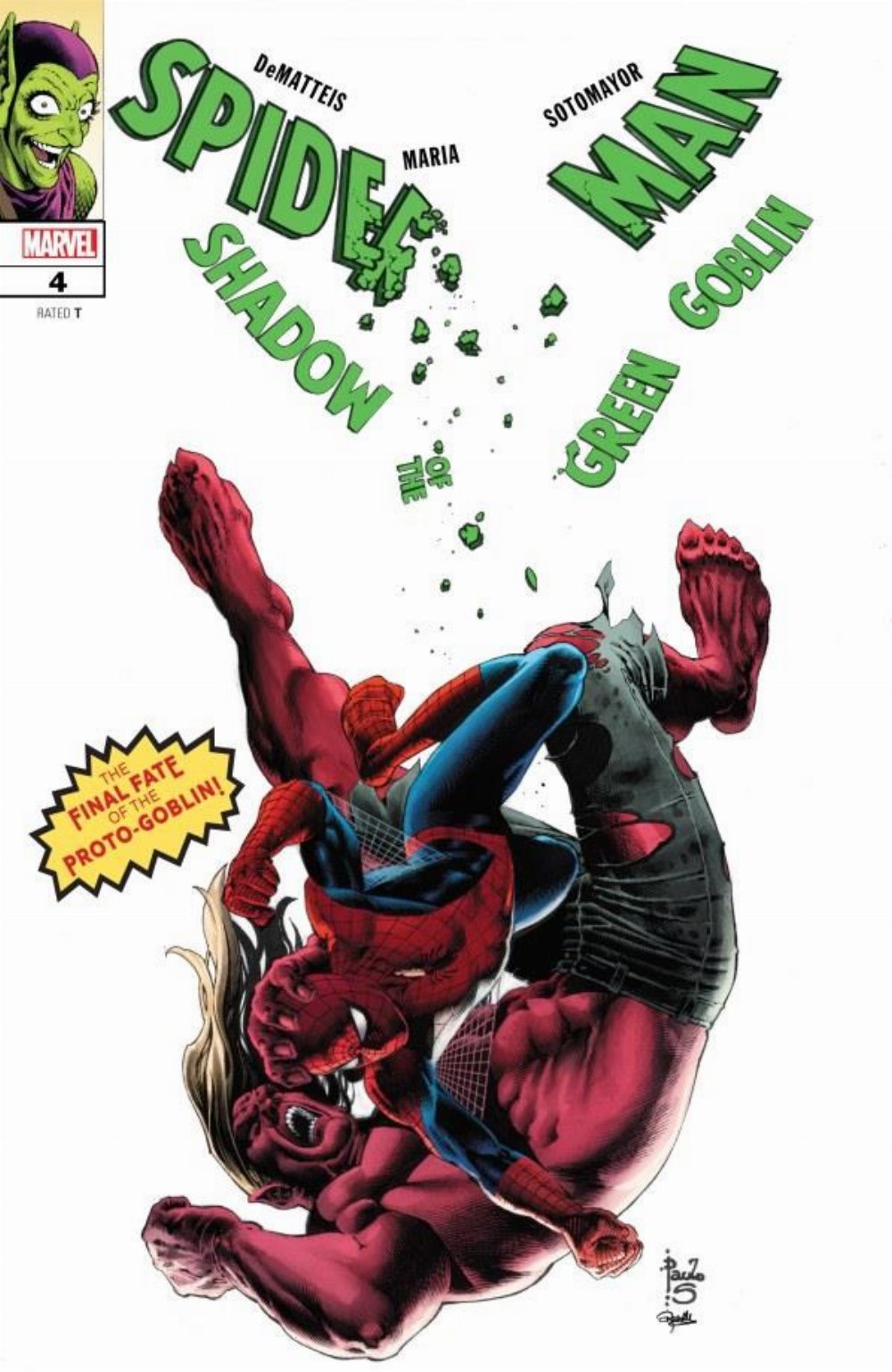 Τεύχος Κόμικ Spider-Man Shadow Of The Green Goblin #4