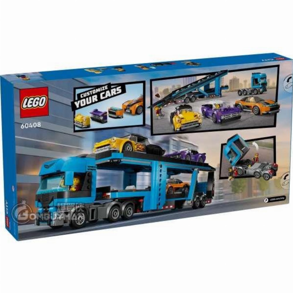 LEGO City – Car Transporter Truck with Sports Cars (60408)