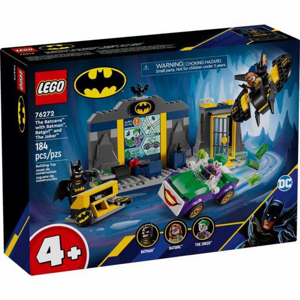 LEGO DC Super Heroes – The Batcave with Batman, Batgirl and The Joker (76272)