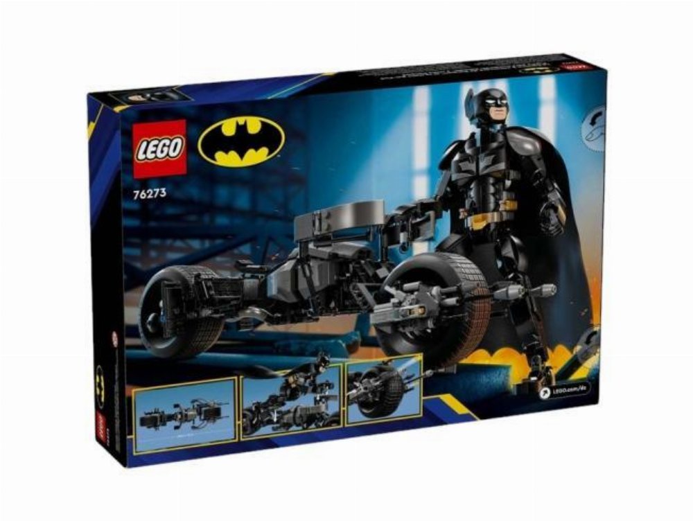 LEGO DC Super Heroes – Batman Construction Figure and the Bat-Pod Bike (76273)