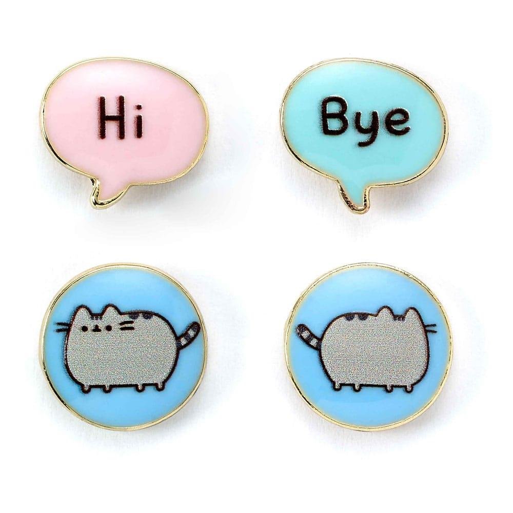 Pusheen – “Hi, Bye” Stud Σκουλαρίκια