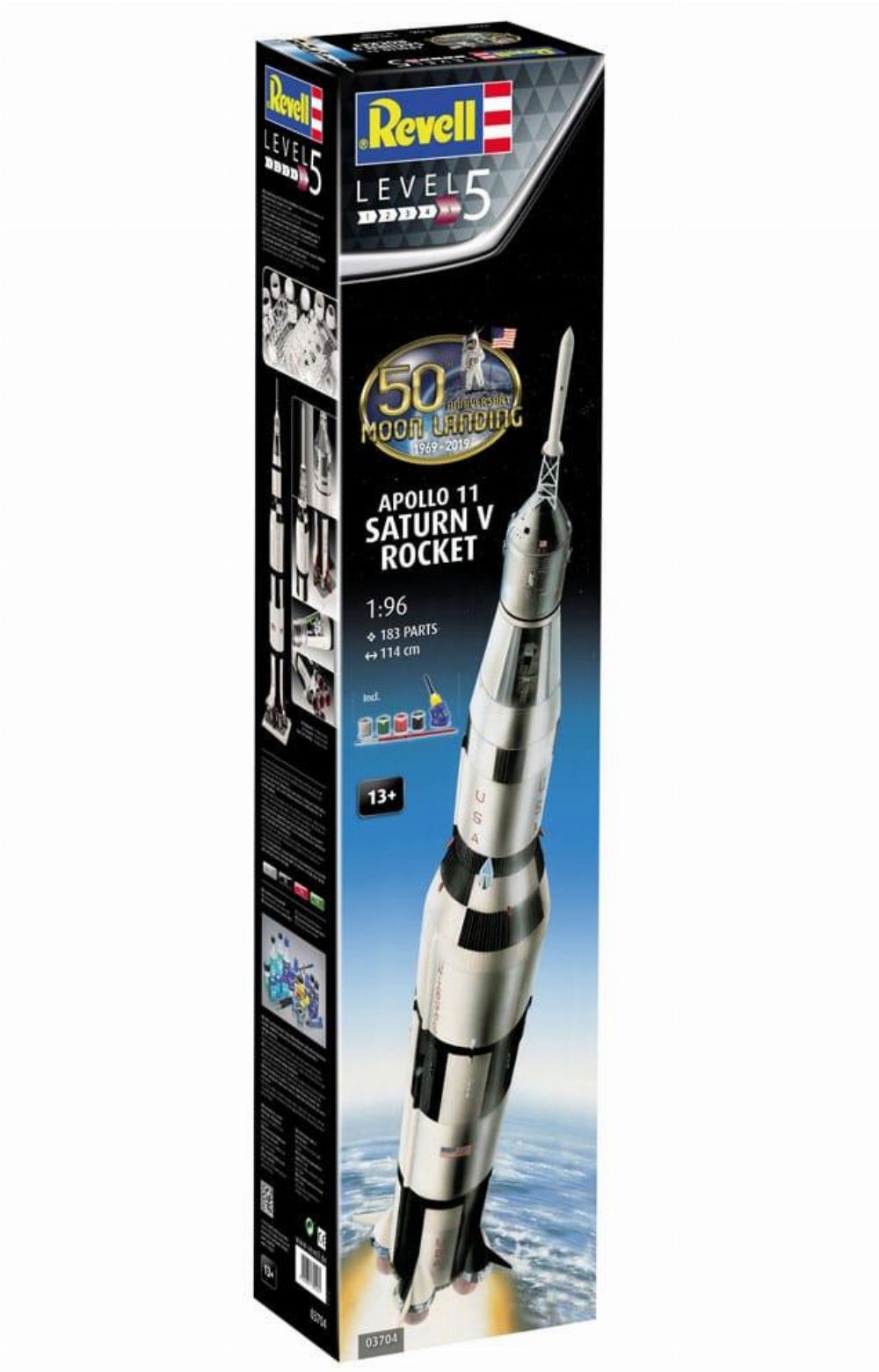 NASA – Apollo 11 Saturn V Rocket 1/96 Σετ Μοντελισμού