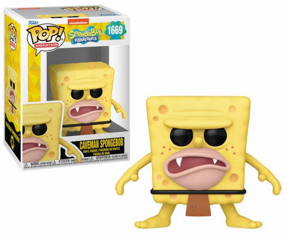 Φιγούρα Funko POP! SpongeBob SquarePants – Caveman SpongeBob #1669