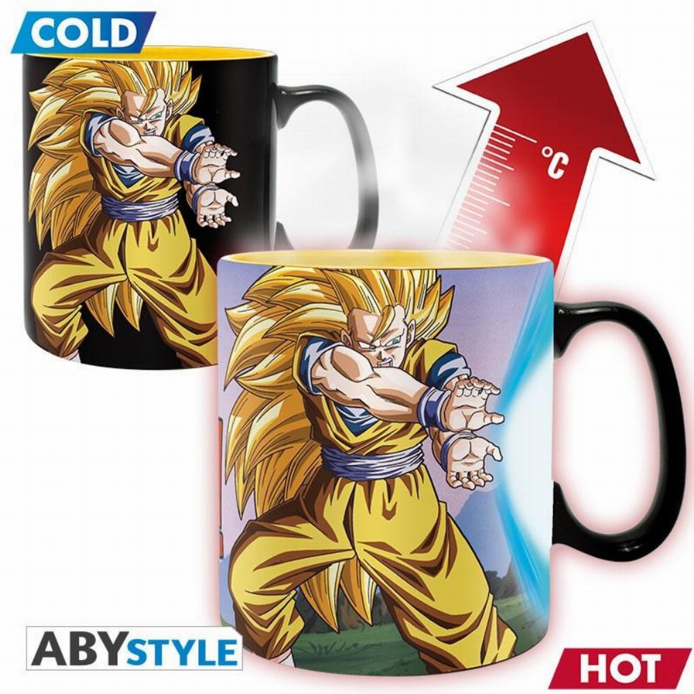 Dragon Ball Z – Kamehameha Heat Change Κεραμική Κούπα (460ml)