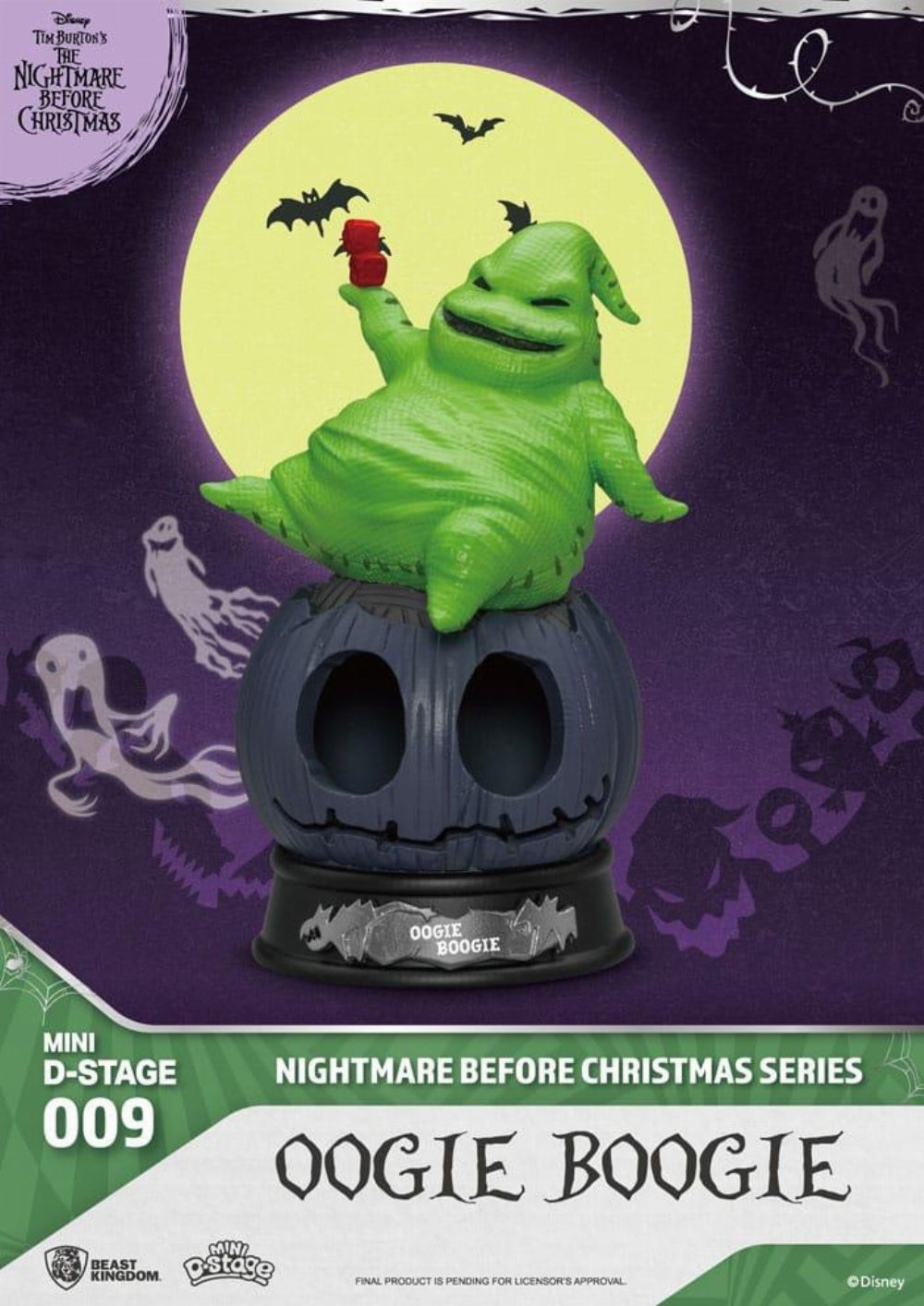 Disney: The Nightmare Before Christmas – Oogie Boogie Mini Diorama Φιγούρα Αγαλματίδιο (10cm)
