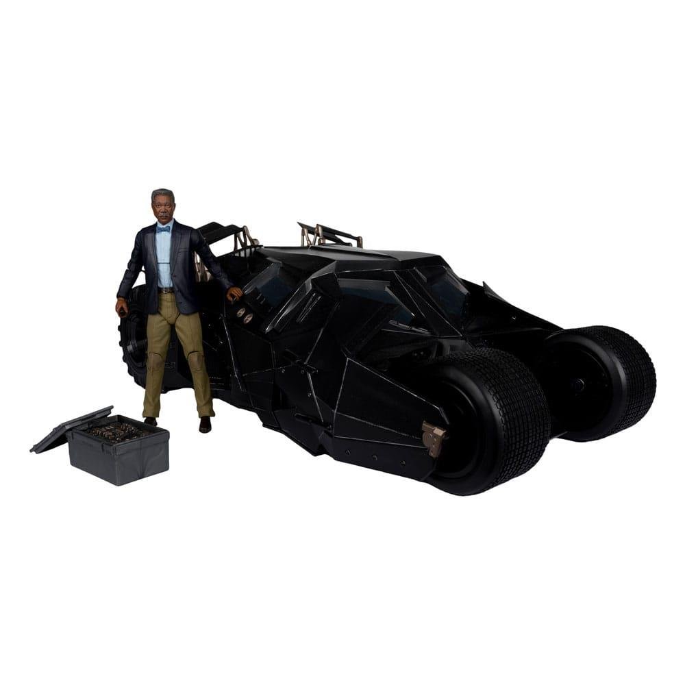 DC Multiverse: Gold Label – Tumbler with Lucuis Fox (The Dark Knight) Φιγούρα Δράσης (18cm)