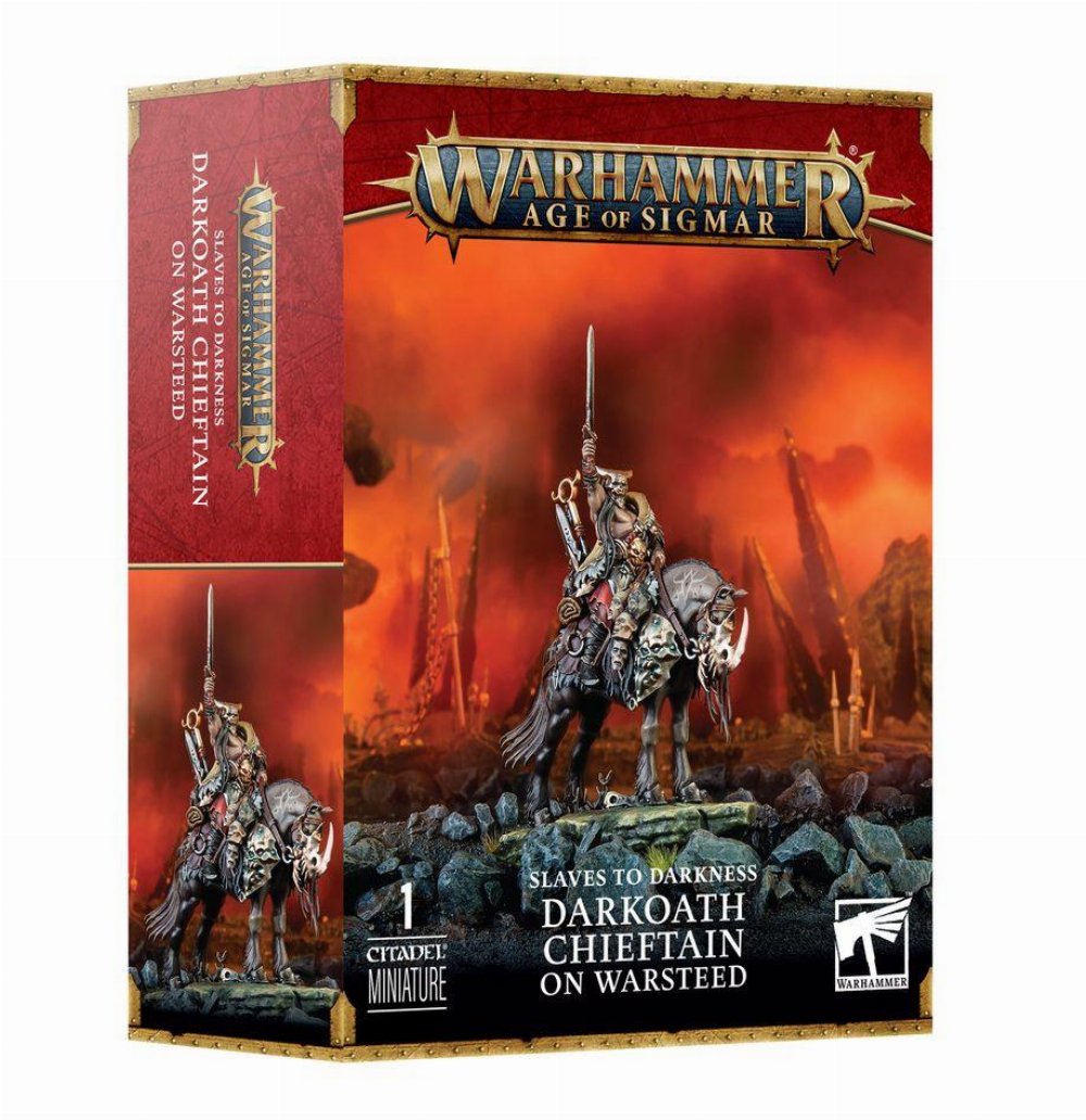 Warhammer Age of Sigmar – Slaves to Darkness: Darkoath Chieftain on Warsteed