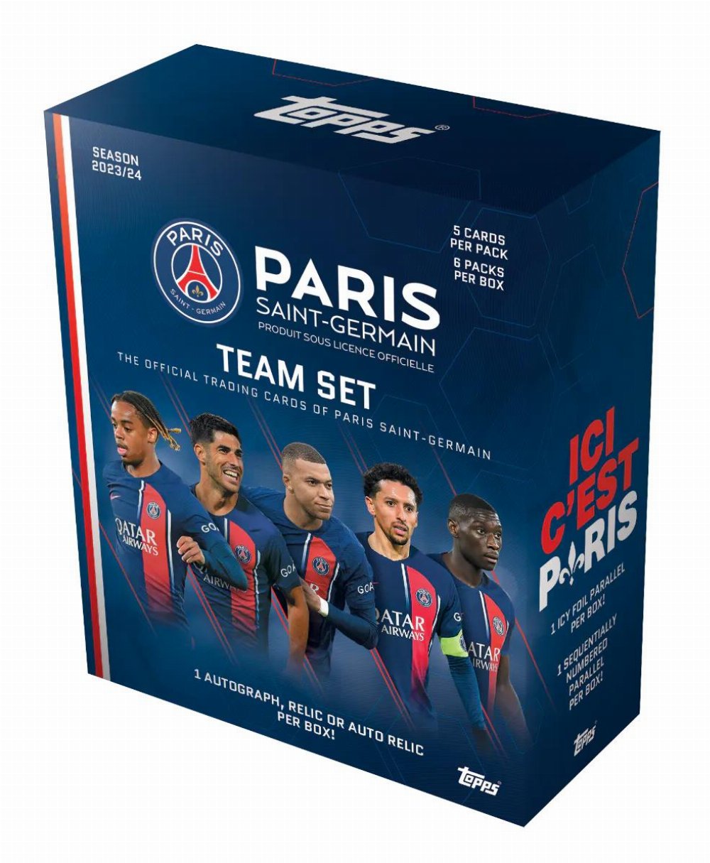 Topps – 2023-24 Paris Saint-Germain FC Team Set (30 Κάρτες)