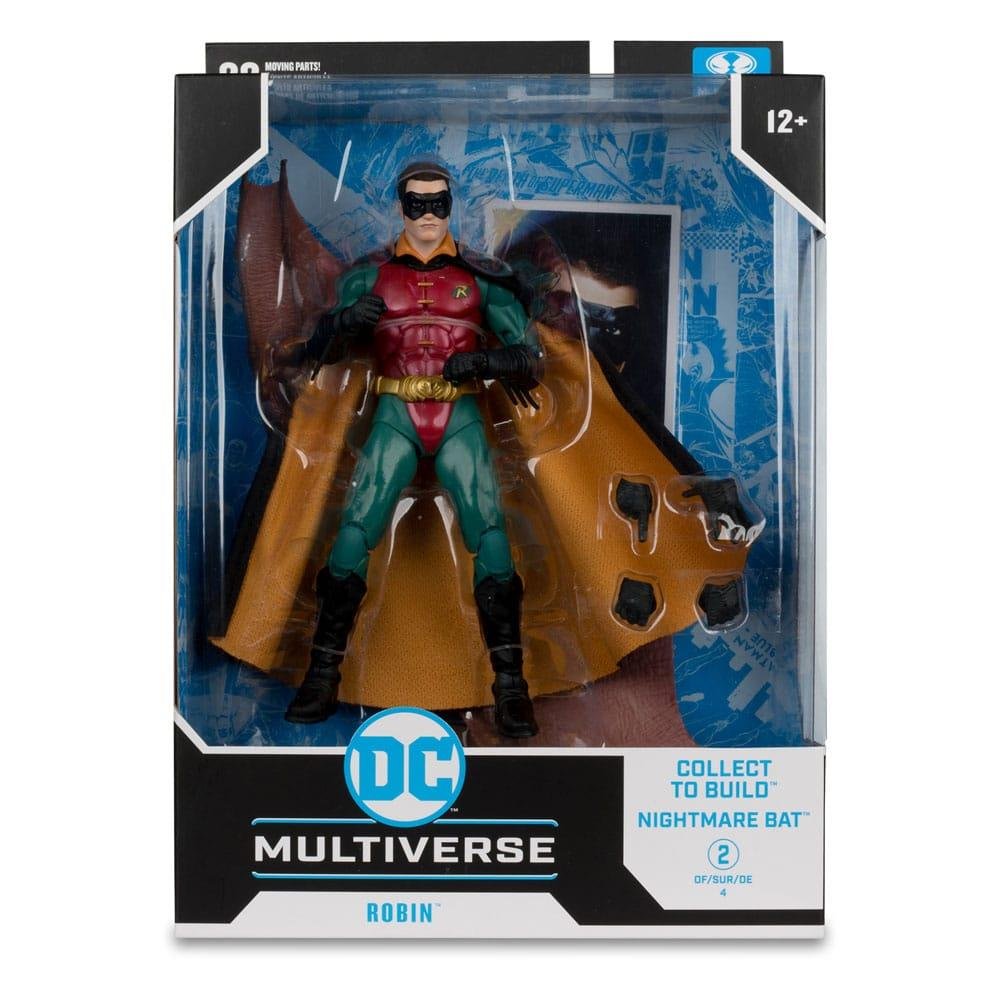 DC Multiverse: Gold Label – Robin (Batman Forever) Φιγούρα Δράσης (18cm) Build-a-MegaFig Nightmare Bat