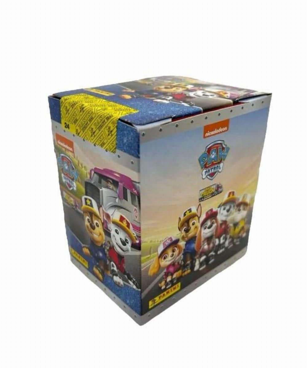 Panini – Paw Patrol: Big Truck Pups Stickers Booster Display (36 Φακελάκια σύνολο 180 Αυτοκόλλητα)