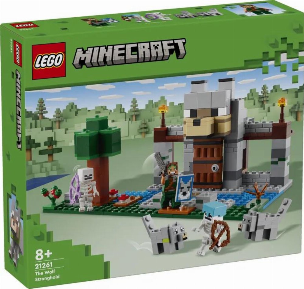 LEGO Minecraft – The Wolf Stronghold (21261)