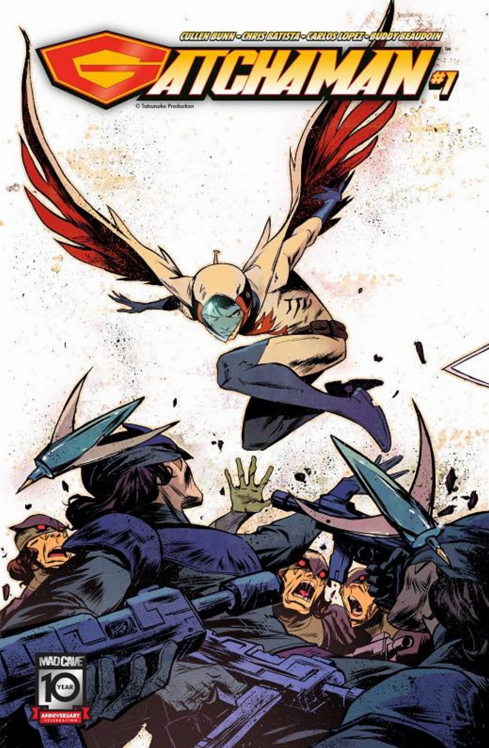 Τεύχος Κόμικ Gatchaman #1 Cover B