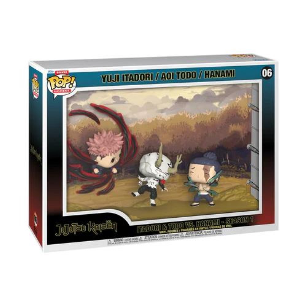 Φιγούρες Funko POP! Moment Deluxe: Jujutsu Kaisen – Yuji Itadori & Todo vs Hanami #06