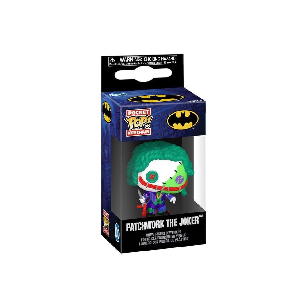 Funko Pocket POP! Μπρελόκ DC Heroes – Patchwork The Joker Φιγούρα