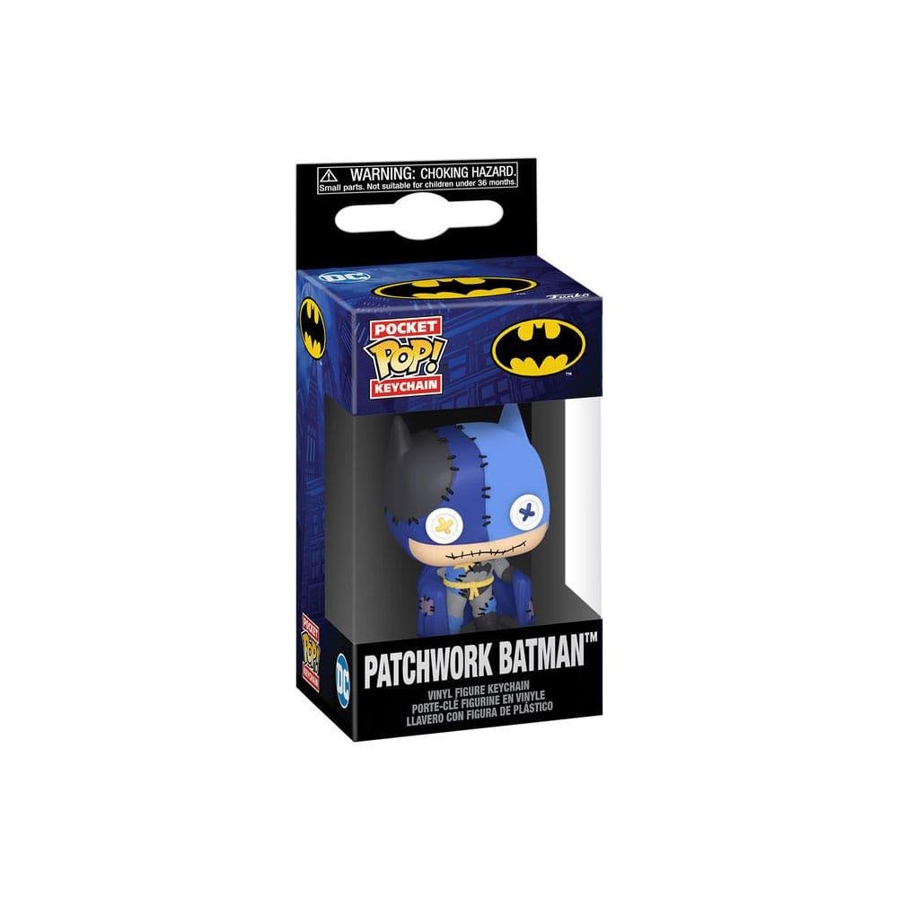 Funko Pocket POP! Μπρελόκ DC Heroes – Patchwork Batman Φιγούρα