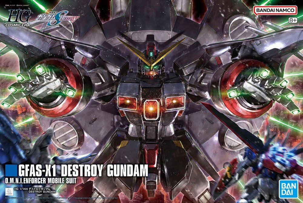 Mobile Suit Gundam – High Grade Gunpla: GFAS-X1 Destroy Gundam 1/144 Σετ Μοντελισμού