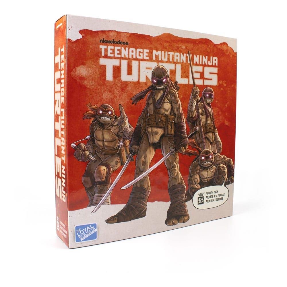 Teenage Mutant Ninja Turtles: BST AXN – Zombie Turtle (IDW Comics) 4-Pack Φιγούρες Δράσης (13cm)
