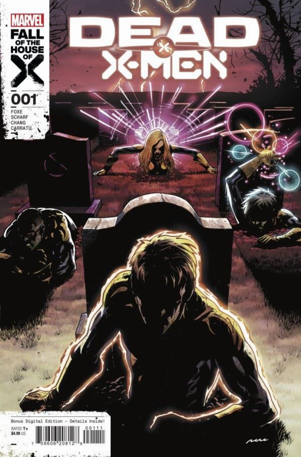 Τεύχος Κόμικ Dead X-Men #1 Signed By Foxe (Includes Certificate Of Authenticity)