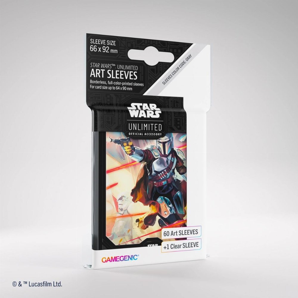 Gamegenic Card Sleeves Standard Size – Star Wars Unlimited: Mandalorian
