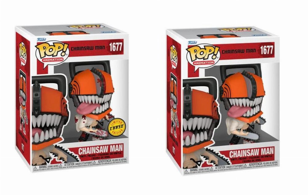 Φιγούρες Funko POP! Bundle of 2: Chainsaw Man – Chainsaw Man #1677 & Chase