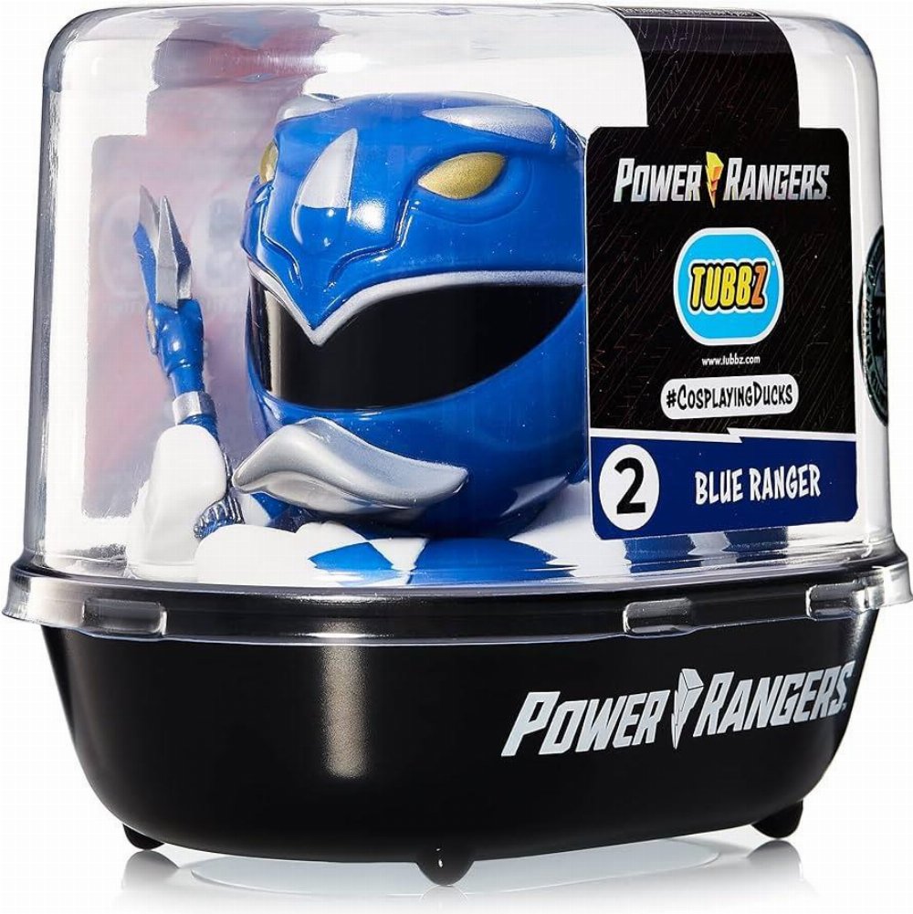 Power Rangers First Edition Tubbz – Blue Ranger #2 Φιγούρα Παπάκι Μπάνιου (10cm)