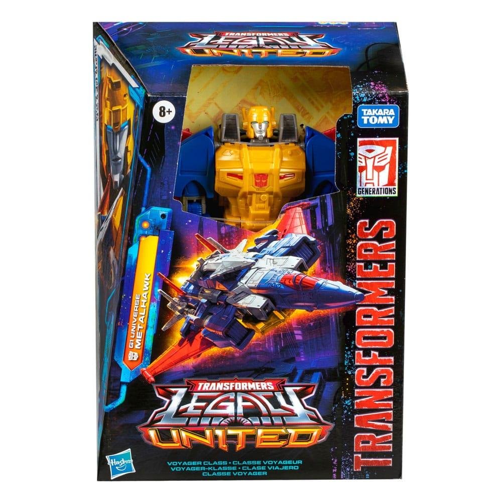Transformers: Generations Legacy United Voyager Class – G1 Universe Metalhawk Φιγούρα Δράσης (18cm)
